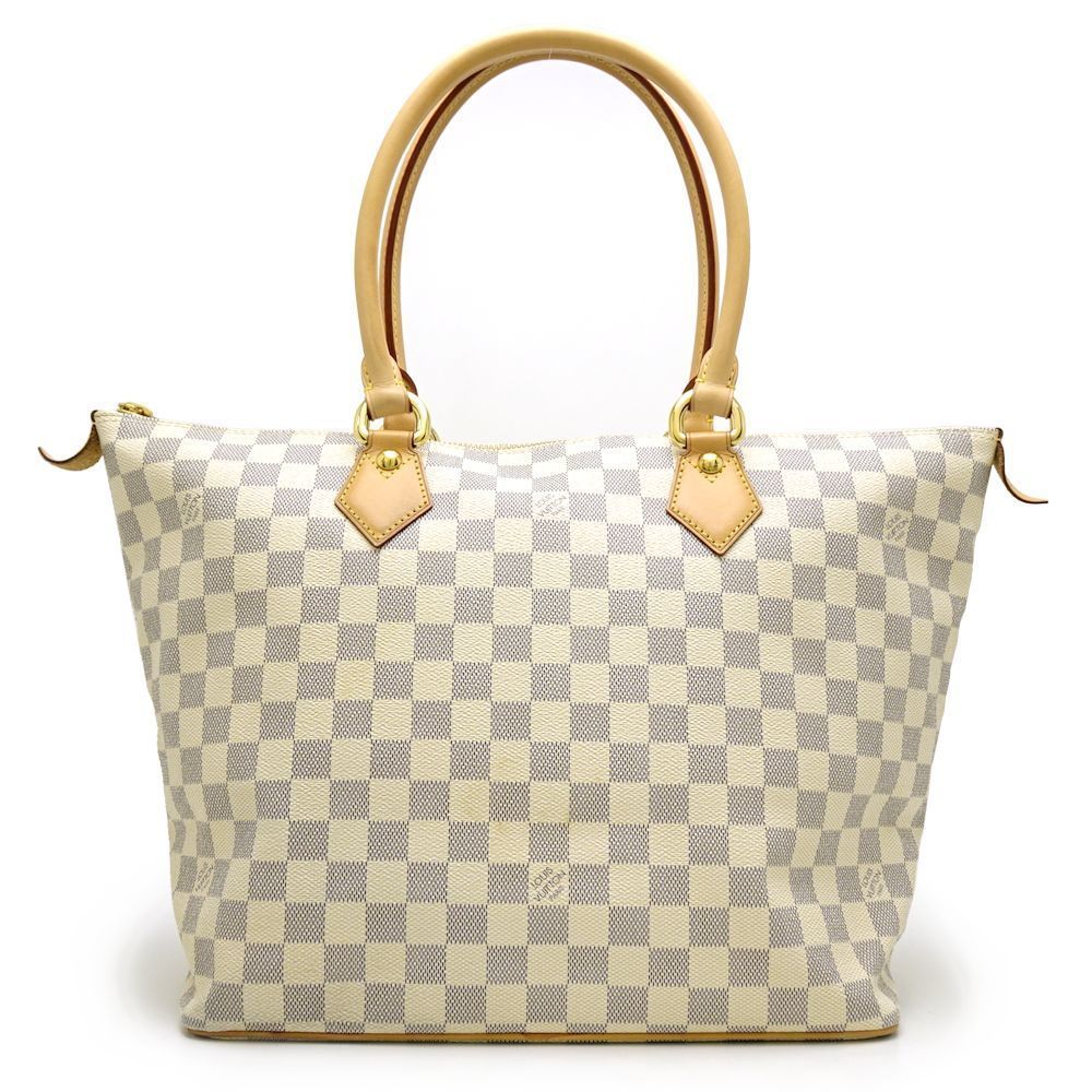 Louis Vuitton Damier Azur Saleya MM Tote Bag